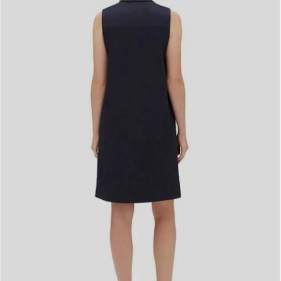 Lafayette 148 Sleeveless Notch Collar Dress – Khaki – 6 – NWOT - Picture 10 of 11